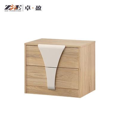 Wooden Design Modern Bedroom Furniture Night Stand with Two Drawers