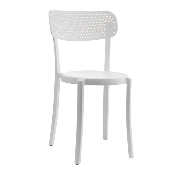 Modern Furniture Hot Sale Design Executive Metal Plastic Stackable Swivel Home Dining Chair