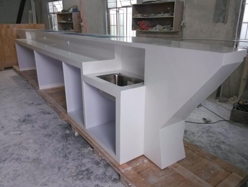 Prefab Bar Furniture Bar Counter for Night Club Contemporary Modern Bar Lounge