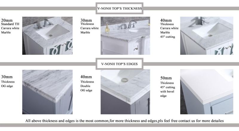 USA Style Double Sinks Freestanding Solid Wood Bath Cabinet Furniture