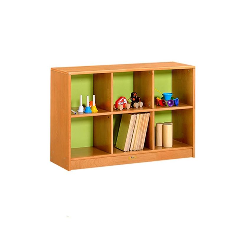 Children Classroom Cabinet, Baby Storage Cabinet, Kids Nursery Toy Storage Cabinet, Preschool and Kindergarten Day Care Wooden Cabinet with Plastic Box