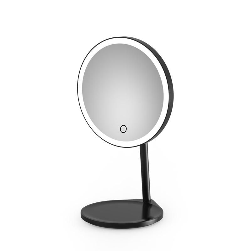 Mirror 10X Magnifying LED Light Compact Makeup Mirror for Tabletop