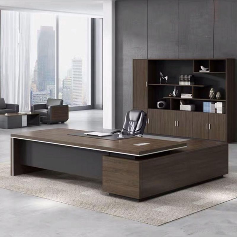 Luxury Office Executive Desk Boss Desk High Grade Office Furniture