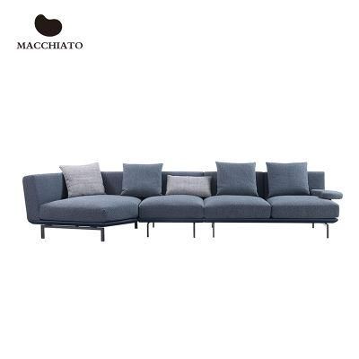 Living Room High End Furniture Modern Design Macchiato Brand Sectional Sofa