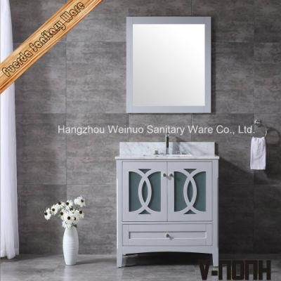 Cheap Solid Wood Modern Bathroom Furniture