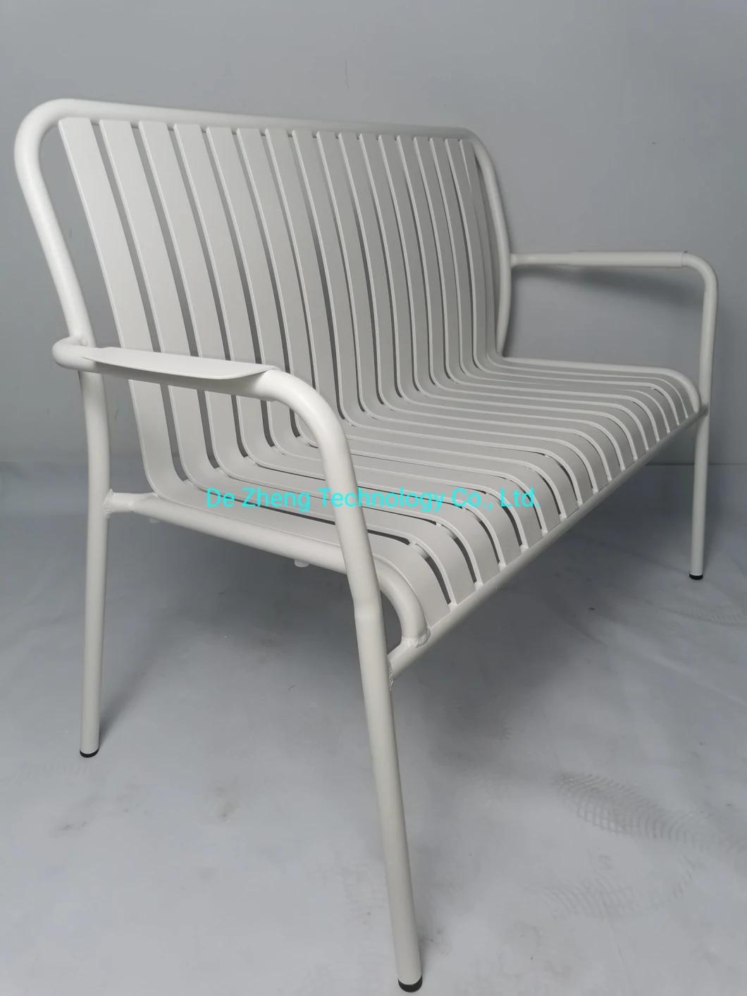 Modern Design Elegant Aluminum Foshan Outdoor Chair Beach Restaurant Garden Dining Furniture