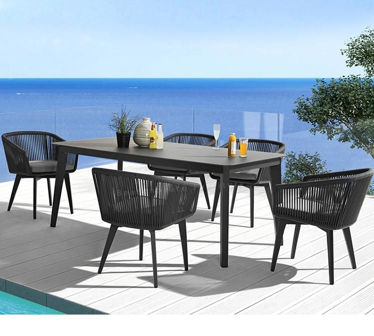 Hotel Project Modern Patio Wicker Bistro Dining Balcony Outdoor Garden Furniture