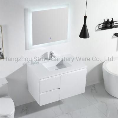 New Design Modern White Bathroom Vanity Basin Cabinet Bathroom Furniture