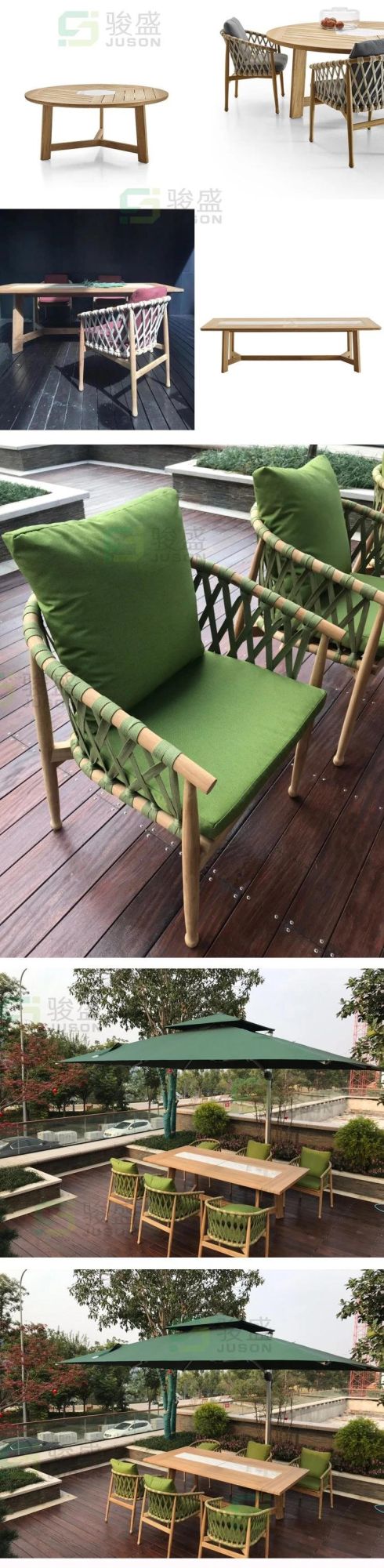 Hot Sale Hotel Furniture Living Room Dining Set Modern Outdoor Rattan Chair Patio Wicker Dining Chair Garden Set Table and Chair