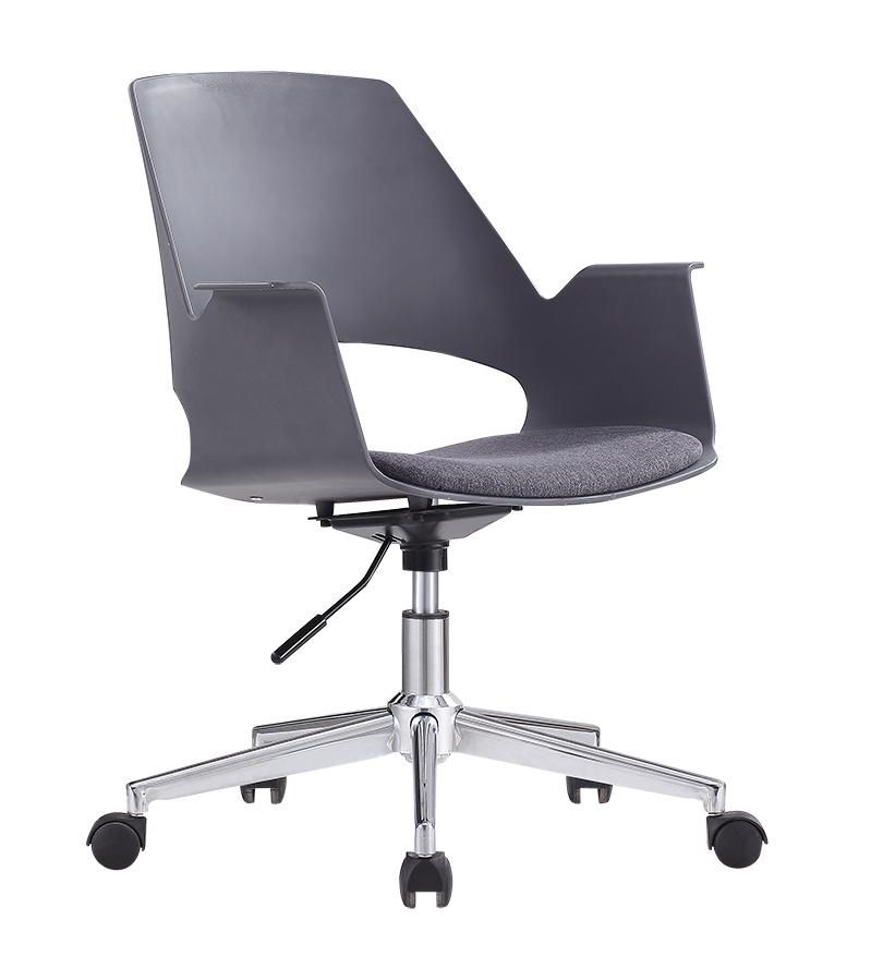 Ergonomic Modern Plastic Ajustable Base Swivel Training Meeting Executive Office Staff Chair