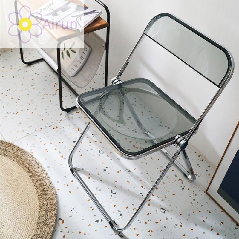 Transparent Stackable Plastic Crystal Lucite Dining Clear Chair Cafe Seating Cadeiras Banquet Chair