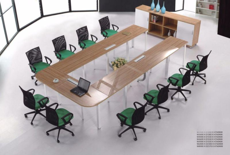 Acrylic Modern Conference Table with Power Outlet (SZ-MT079)