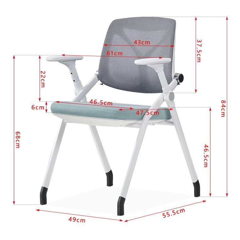 University College Conference Plastic Ergonomic Meeting Office Chair