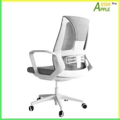 Modern Furniture Fabric Armrest Breathable Mesh Backrest as-B2121wh Swivel Chair