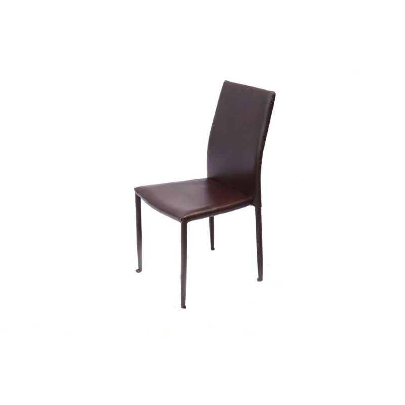 Home Simple Popular Modern Design Black Back Side Dining Room Chair for Cafe