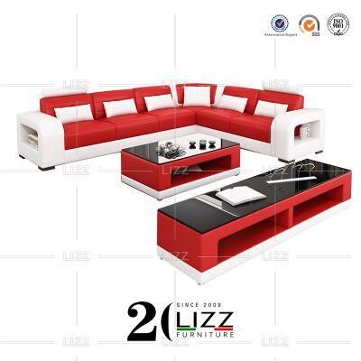 2022 Latest New Fashioned Modern Style Hotel Home Furniture American Living Room Leather Sofa