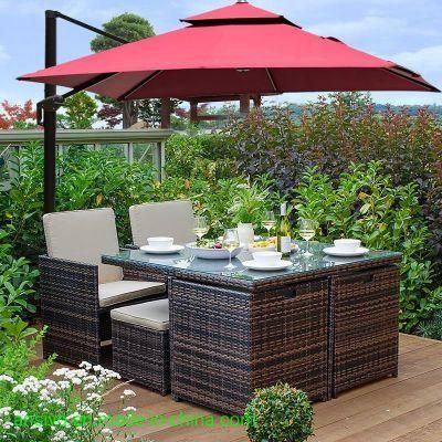 Colorful PE Rattan Chair Sets Modern Designer Patio Furniture for Sale