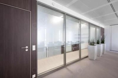 Unique Glass Partition Customized Personalized Office Partition Airport Glass Partition Receptionist