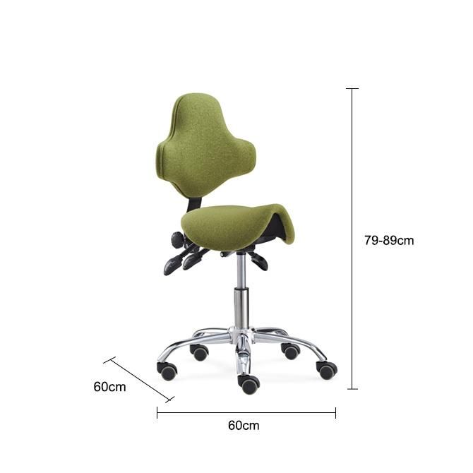 Hot Sell Office Saddle Seat Stool Less Pain Ergonomic Chair