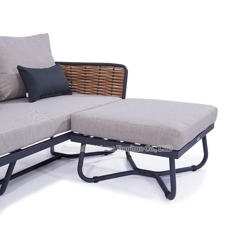 Modern Design Sectional Wooden Outdoor Sofa Garden Sets Outdoor Furniture