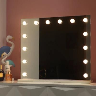 Newest High Definition LED Bathroom Mirror Hollywood Mirror for Makeup