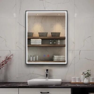 Smart Glass Home Furniture LED Bathroom Wall Mirror with Lights