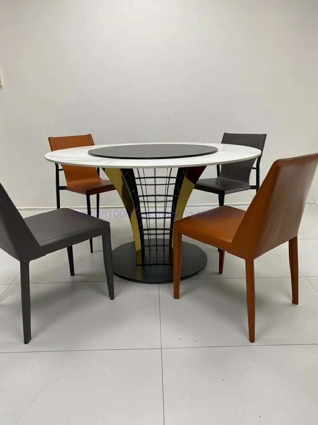 Gold Leisure Center Chair China Popular High Quality Luxury Modern Dining Table