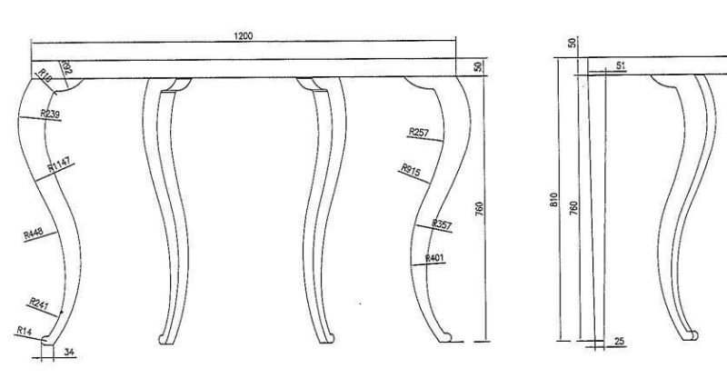 Modern Stainless Steel Console Table with Glass Top