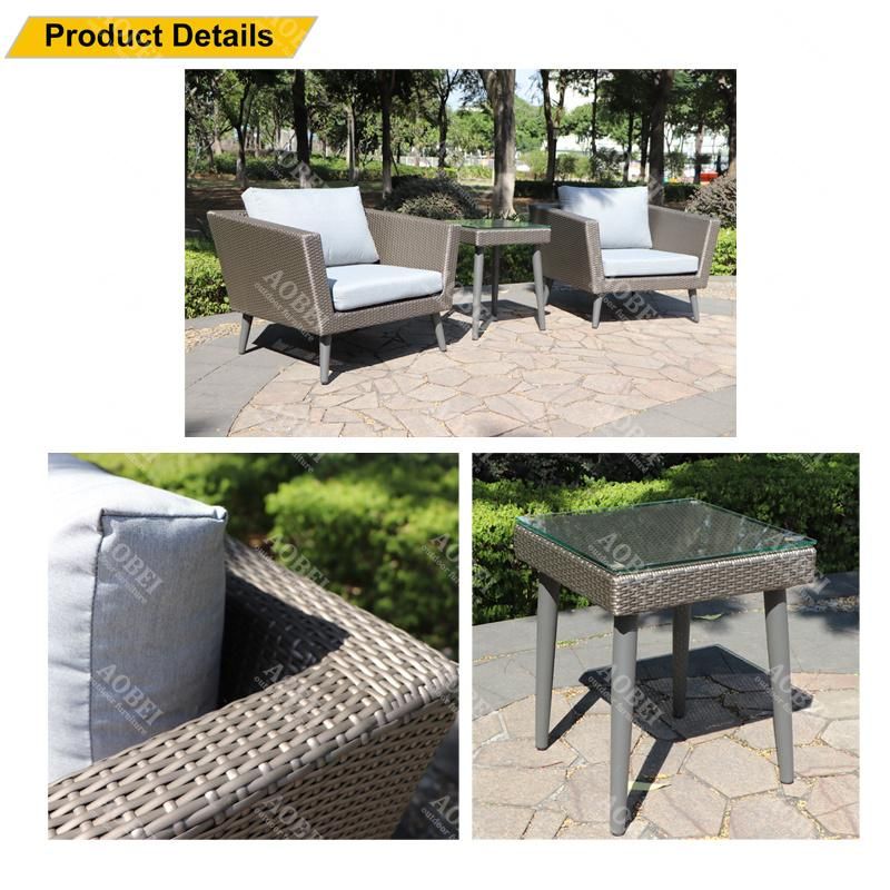 Customized Wholesale Modern Outdoor Garden Set Patio Hotel Home Rattan Wicker Leisure Balcony Chair Furniture