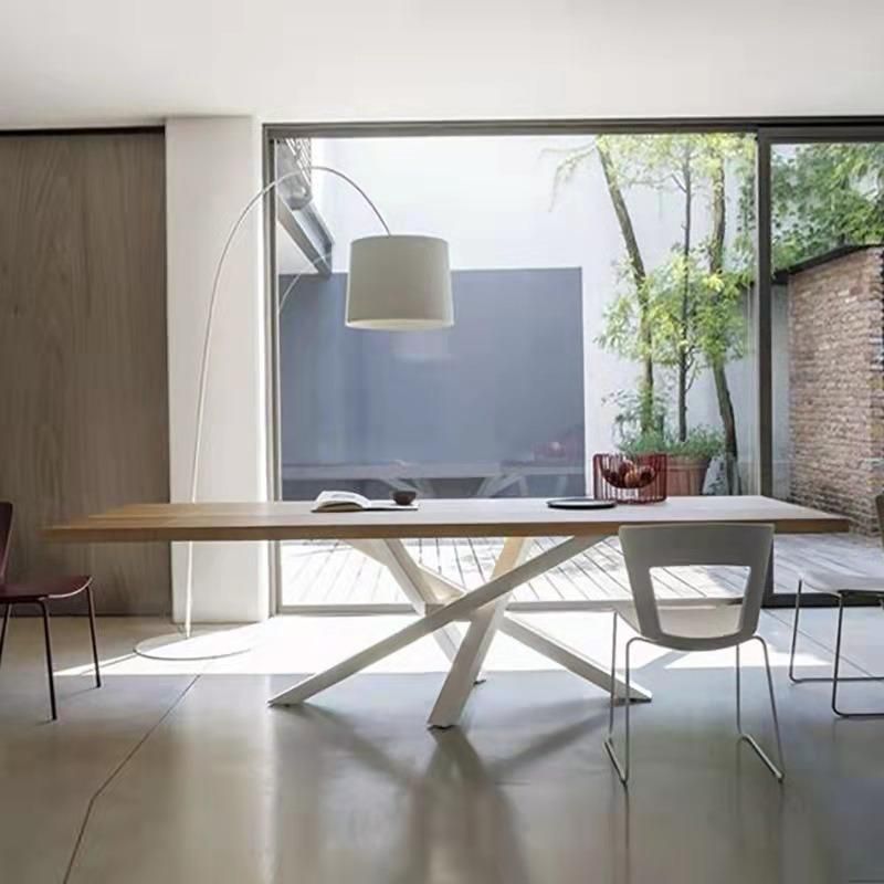 Italian Model Dining Table in Dining Room Furniture Modern Extension High Gloss Luxury MDF Dining Table