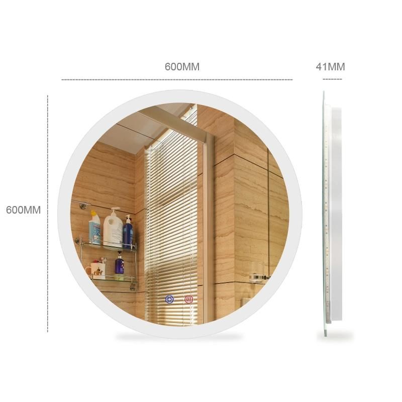 Hot Sale Anti-Fog Hotel Bathroom Mirror with LED Lights