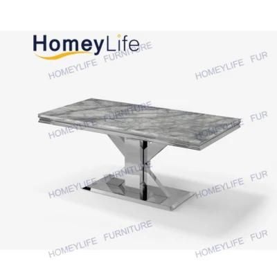 Wholesale Market Modern Marble Dining Table for Home Furniture