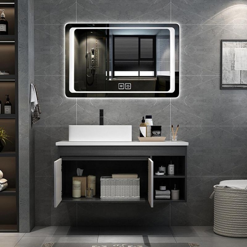 Bathroom Furniture New Classic Furniture Bathroom Vanities LED Mirror Cabinet