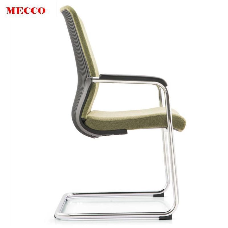 China Office Furniture Conference Stackable Foldable Black Mesh Fabric Reception Staff Computer Visitor Meeting Training Ergonomic Office Chair Manufacturer