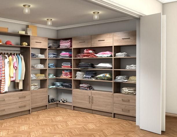 Modern Style Customized Made Wardrobe Designs for Dressing Room Bedroom Cabinet