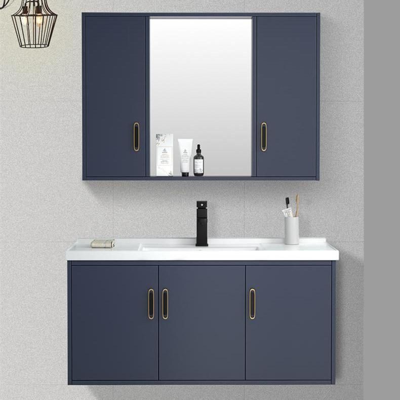 Light Luxury Bathroom Cabinet Combination Rock Board Bathroom Vanity Basin