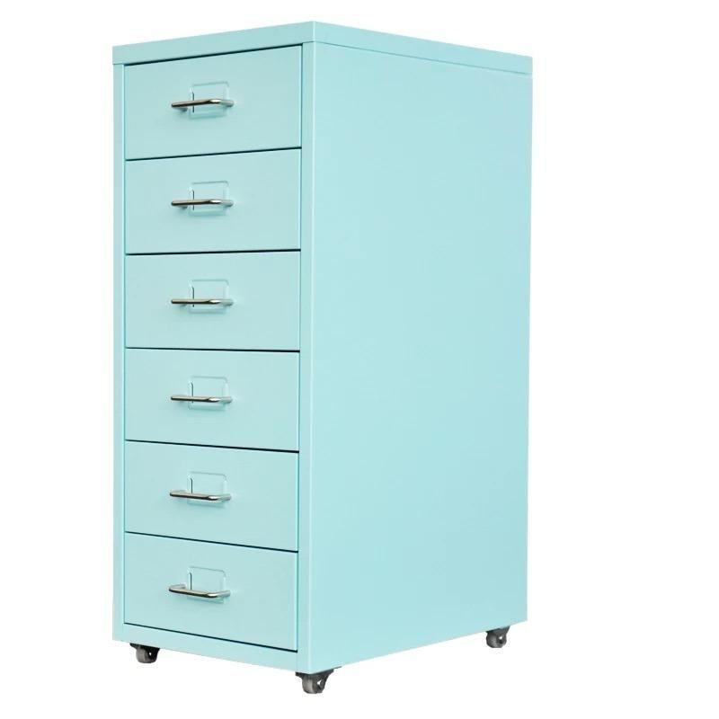 Office Mobile Pedestal Modern Metal Filing Cabinet Moving Cabinet