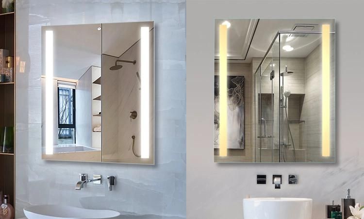 Modern Bathroom Mirror with Lights Decor Wall Home Decoration