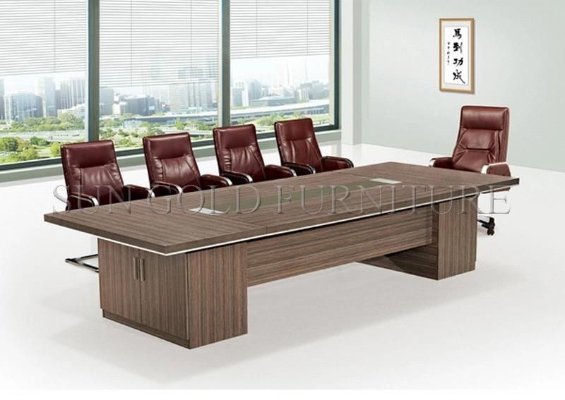 (SZ-MT076) Wooden Oval Large Desk Office Furniture Conference Meeting Table