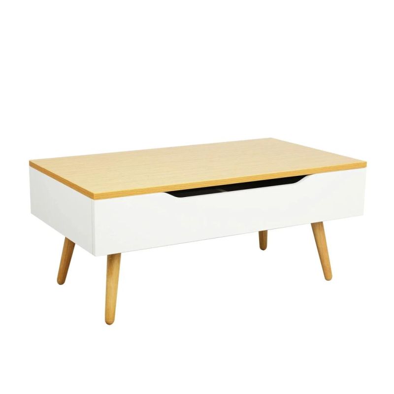 Simple Lift-Top Modern Coffee Table