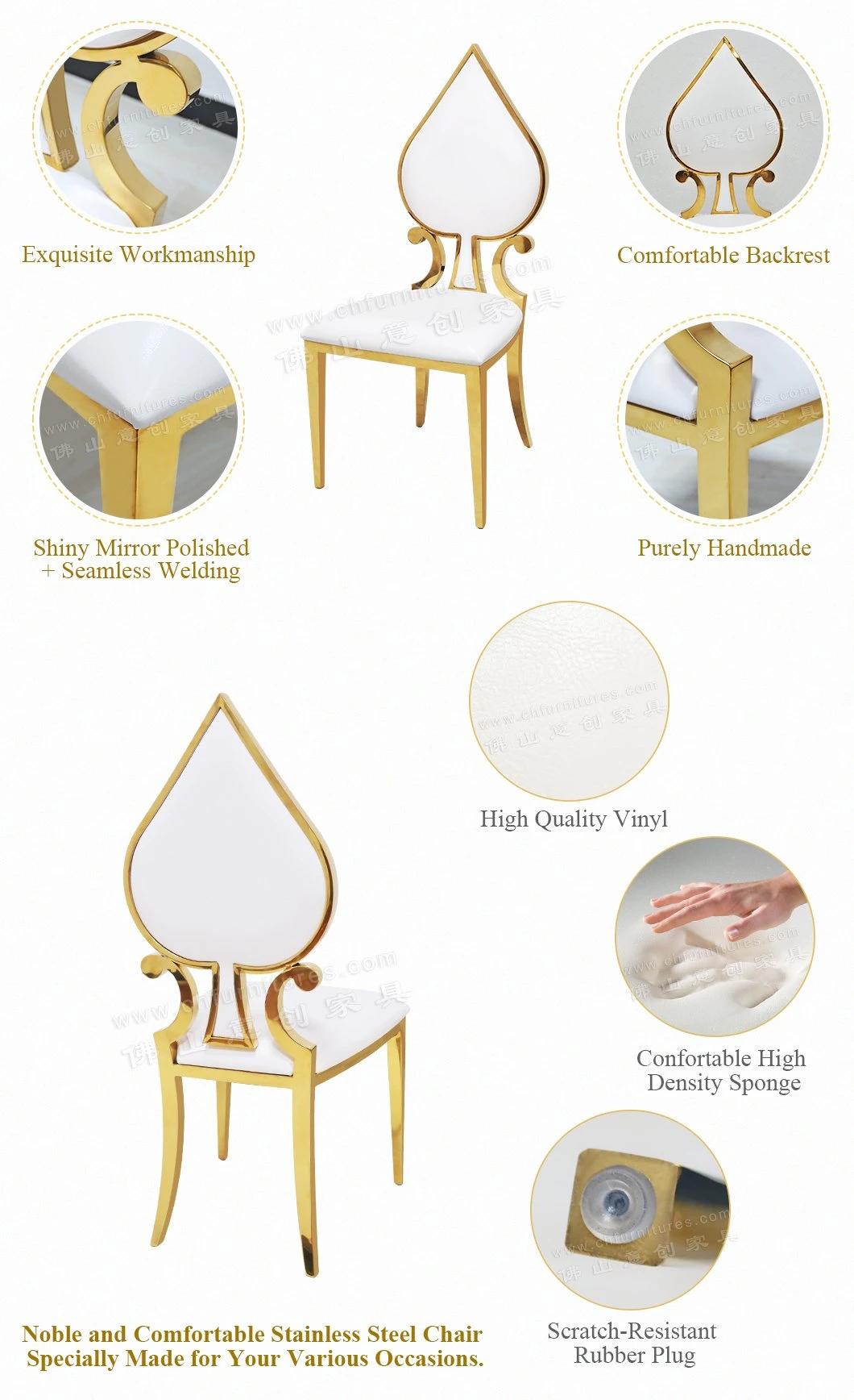 Hyc-Ss71 Wholesale White Wedding Dining Hotel Chairs