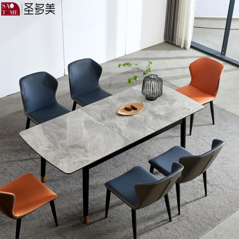 Modern Restaurant Furniture Slate Top Extension Table