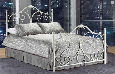 Nordic Modern Minimalist American Pastoral Princess Style Environmentally Friendly Formaldehyde-Free Double Wrought Iron Bed