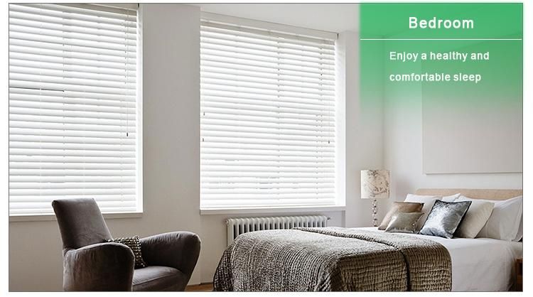 Perforated White 50 Aluminium Alloy Venetian-Blind for Home Decor