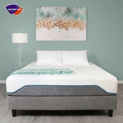 Sleep Well Quality Single Double Mattresses Royal Luxury High Density Swirl Gel Memory Rebonded Foam Double Full King Mattress