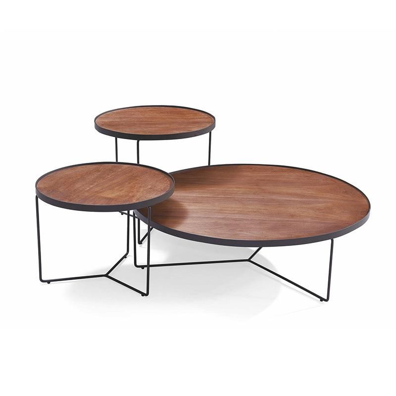 Simple Modern Round Coffee Table