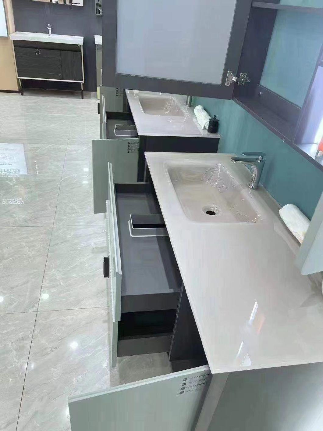 2022 Modern Melamine Bathroom Vanity with Ceramic Sink