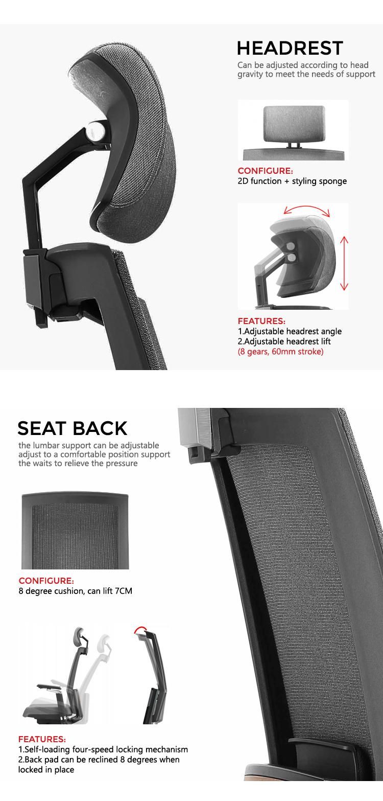 Ergonomic Ergonomics Sillas Swivel Chairs Office Furniture