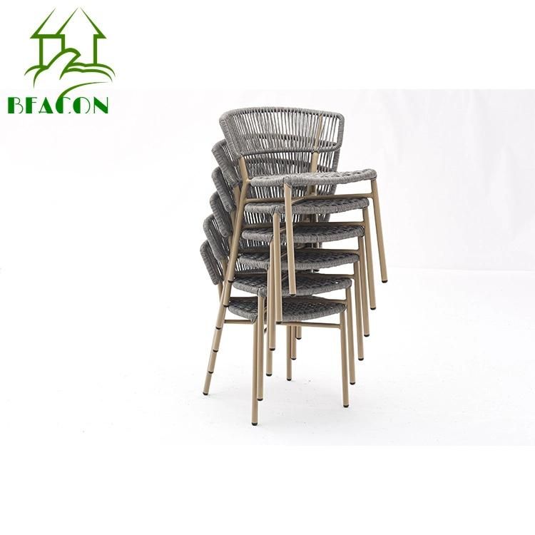 Garden Modern Patio Furniture Outdoor Rope Woven Chair