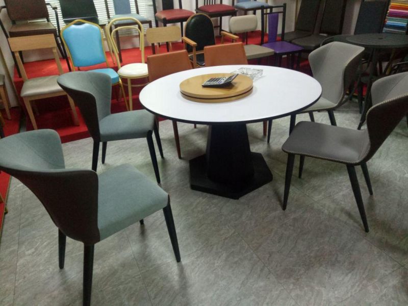 PVC Plastic Dining Table Cheap Banquet Furniture Round Wedding Table